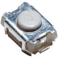 C&K Components Keypad Switch, 1 Switches, Spst, Momentary, 0.05A, 12Vdc, 2.94N, Solder Terminal, Surface PTS820J25KSMTRLFS